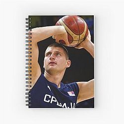 Nikola Jokic MVPSpiral Notebook