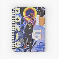 Nikola Jokic Spiral Notebook
