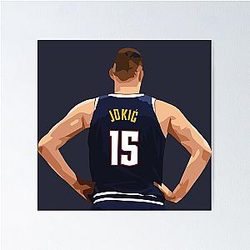 Nikola Jokic vs Qiang Zhubo Poster