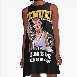 Nikola Jokic A-Line Dress