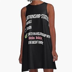 Nikola Jokic - Relationship with A Line Dress