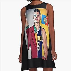 Nikola Jokic MVP A-Line Dress