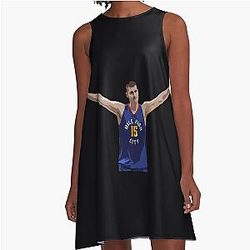 Nikola Jokic A-Line Dress