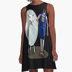 Nikola Jokic Mirror A-Line Dress