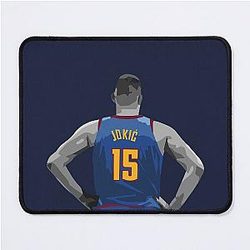 Nikola Jokic Vector Back Mouse Pad