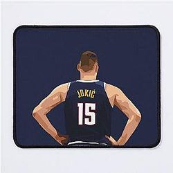 Nikola Jokic Back Qiang Mouse Pad