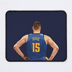 Nikola Jokic Back Qiangy Mouse Pad