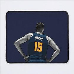 Nikola Jokic Back Mouse Pad