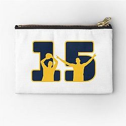 Nikola Jokic Jersey Number Zipper Pouch