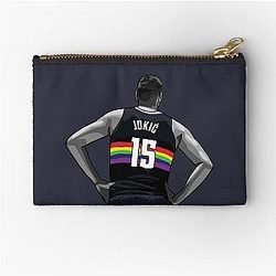 Nikola Jokic Vector Rainbow Pouch
