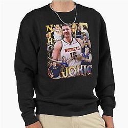 Nikola Jokic Denver Vertical Pullover Sweatshirt