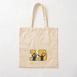 Nikola Jokic Jersey and Silhouette Cotton Tote Bag