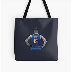Nikola Jokic Vector Back Qiang Tote Bag