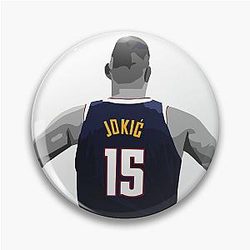 Nikola Jokic Standing Qiang Pin
