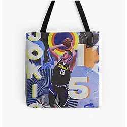Nikola Jokic Vintage Tote Bag