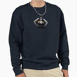 Nikola Jokic Vector Back Rainbow Pullover Sweatshirt