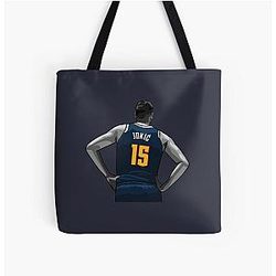 Nikola Jokic Vector All Over Print Tote Bag