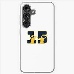 Nikola Jokic Jersey Number and Dark Blue Samsung Galaxy Soft Case