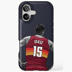 Nikola Jokic Back Qiangy iPhone Case