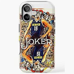 Nikola Jokic Denver Nuggets NBA basketball tough case