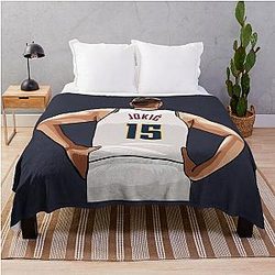 Nikola Jokic Throw Blanket