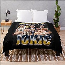 Nikola Jokic Throw Blanket