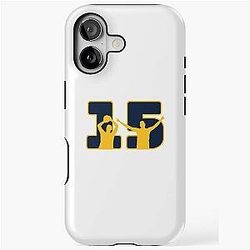 Nikola Jokic Jersey Number and Dark Blue iPhone Tough Case