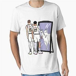 Nikola Jokic and Jamal Murray Mirror Goat Essential T-Shirt