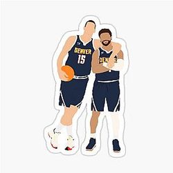 Denver Nuggets - Nikola Jokic  Jamal Murray Sticker