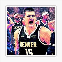 Denver Nikola Jokic Sticker