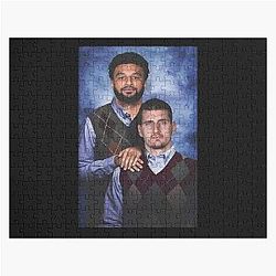 Nikola Jokic Jamal Murray Denver Nuggets Jigsaw Puzzle