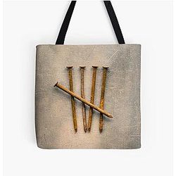 Five Rusty Nail Tote Bag