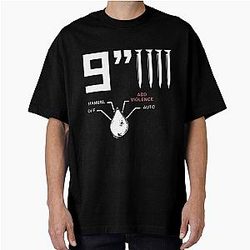 9 Inch Nails Add Violence Oversized T-Shirt