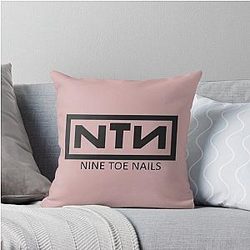 Nine Throw Pillow Cover