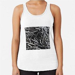 Nails Racerback Tank Top