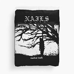 Nails Band for Fans Duvet Cover