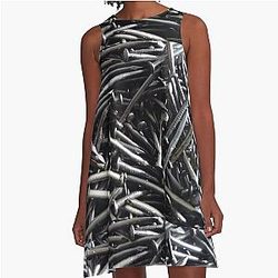 Nails A-Line Dress