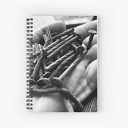 Handful of rusty nails Spiral Notebook