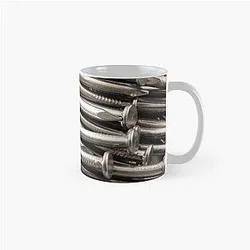 A Close Up Image Of A Classic Mug