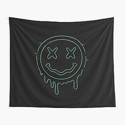 Nirvana Melting Grunge Fan Art Tapestry