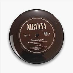 Endless Nirvana Vinyl Pin