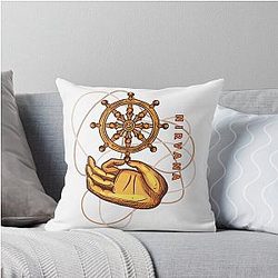 Nirvana Design Throw Pillow