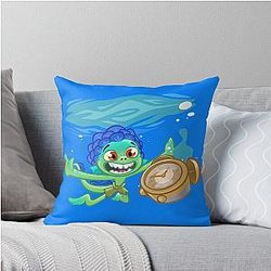 Luca Nirvana Throw Pillow