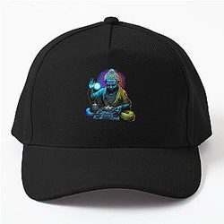 Psychedelic Buddha Nirvana meditation design Baseball Cap