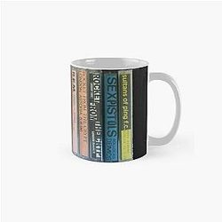 Bootleg Cassettes - Classic Mug Featuring REM, Nirvana, Beach Boys