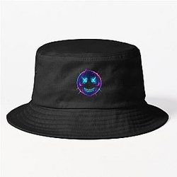 Electric Skull Smiley Nirvana Inspired Fan Art Bucket Hat