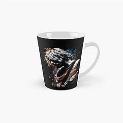 Kurt Cobain, Nirvana, Grunge Legend, Smells Like Teen Spirit, MTV Unplugged, Guitar Portrait, Nevermind, In Utero, Bleach, Fan Art Illustration, Poster, T-Shirt, Sticker, Gift, Tall, Mug.