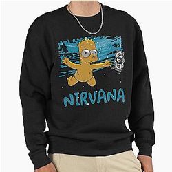 Nirvana Design Pullover SweatShirt