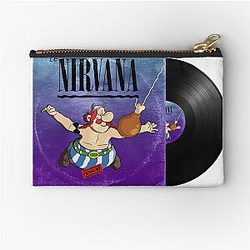 Nirvana Obelix Vinyl Zipper Pouch