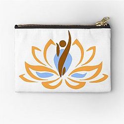 Nirvana Minimal Spiritual Illustration Zipper Pouch